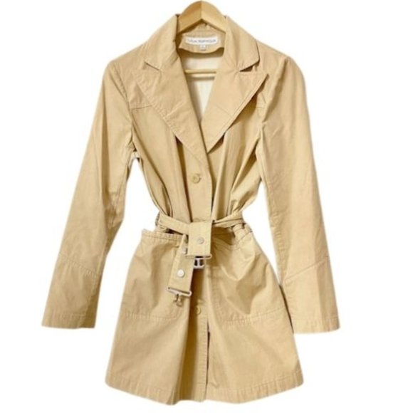 Via Spiga Single-Breasted Belted Trench Coat - Picture 5 of 10
